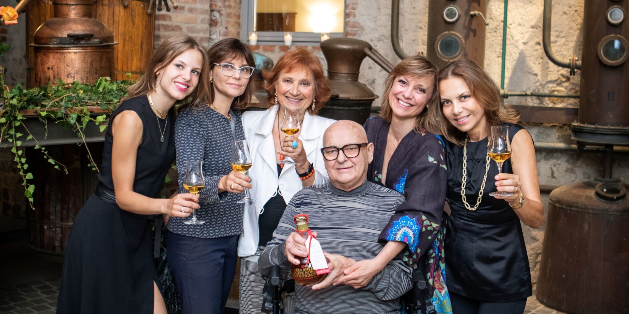 Famiglia Nonino a tutela della Grappa